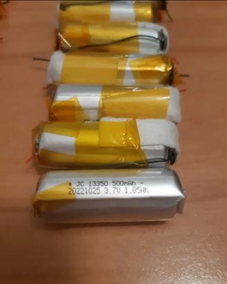 Batterie LiPo Liion 3,7v 500mwh 13350 1,85Wh litio