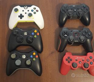 Controller Xbox 360, One e playstation Ps3