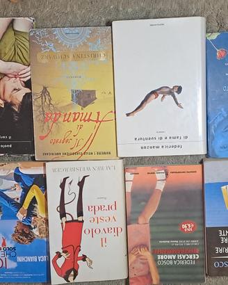 libri di narrativa e romanzi di vari autori