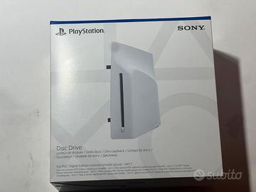 lettore disco unita disco PS5 nuovo mai aperto