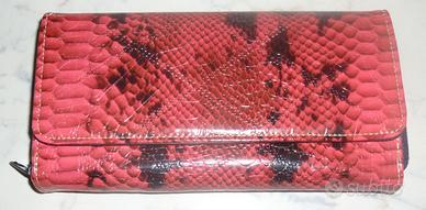 Portafoglio  donna rosso 