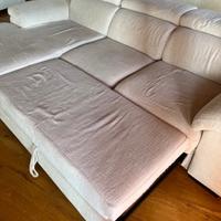 divano con  chaise longue