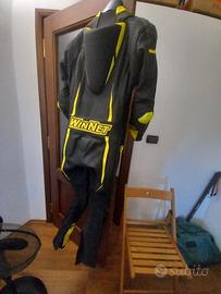 tuta moto intera taglia m nuova