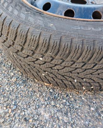 Gomme invernali con cerchio