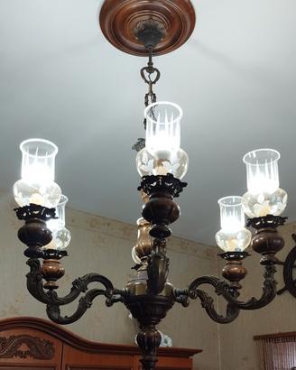 lampadario vintage 