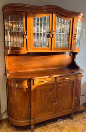 Mobile credenza / Vetrina in legno d'epoca