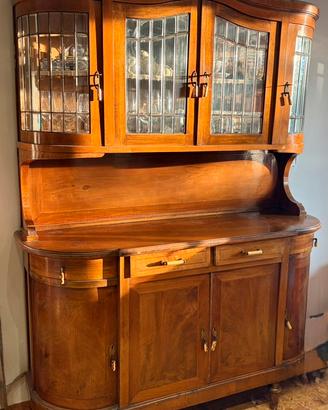 Mobile credenza / Vetrina in legno d'epoca