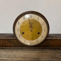 Orologio da camino in legno