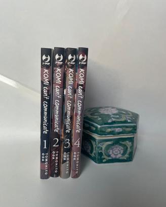 Manga: Komi can’t communicate 1-4