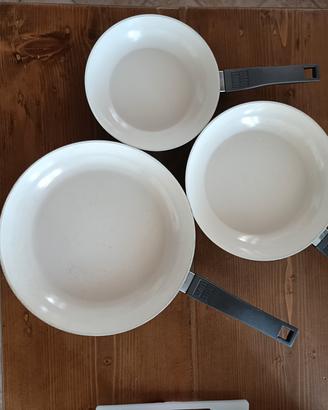 Set di padelle in ceramica Alluflon