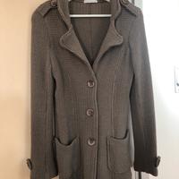 Giacca verde militare in cotone