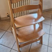 Sedia tipo Stokke, seggiolone da 6 mesi a 90 kg