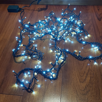 Set 3 Luci LED Natalizie bianco freddo