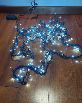 Set 3 Luci LED Natalizie bianco freddo