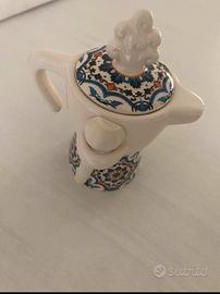 Caffettiera Moka in ceramica, modello Ischia