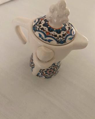 Caffettiera Moka in ceramica, modello Ischia