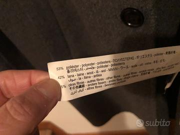 Cappotto uomo grigio Zara