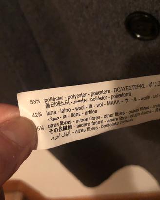 Cappotto uomo grigio Zara