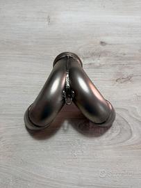 Raccordo Y D155Y per Ducati scarico Termignoni