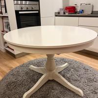 Tavolo allungabile Ingatorp Ikea (bianco)