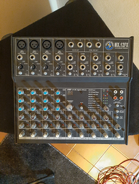 Mixer 12 canali (4 mono, 4 stereo)Topp Pro MX 12FX