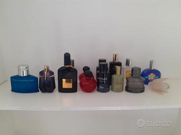 Bottiglie di profumo vuote x collezione 