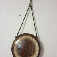 Orologio meccanico a muro con oblo vintage barca