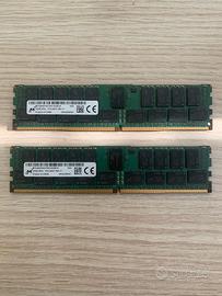 Micron 32GB 2RX4 PC4-2400T-RB1-11