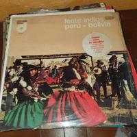 Lp vinile feste indios Perù-Bolivia