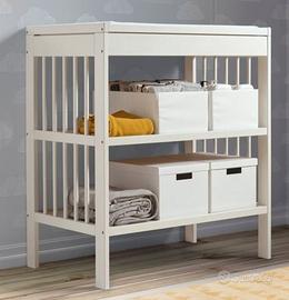 Fasciatoio gulliver ikea bianco