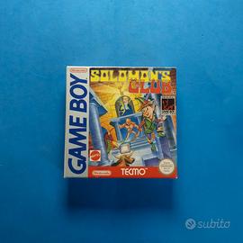 Solomon's Club Nintendo Game Boy GB Ita completo