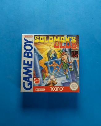 Solomon's Club Nintendo Game Boy GB Ita completo
