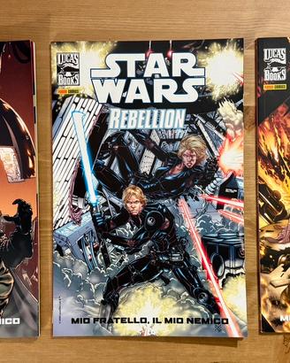 Star Wars REBELLION - 3 fumetti - serie completa