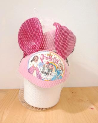 Secchiello principesse per bimba