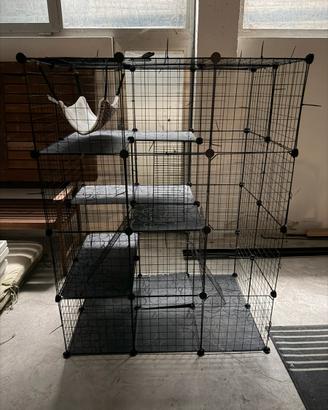 Parco giochi e relax casetta per gatto
