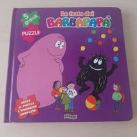 Libro Barbapapà con 5 puzzle. Come nuovo.