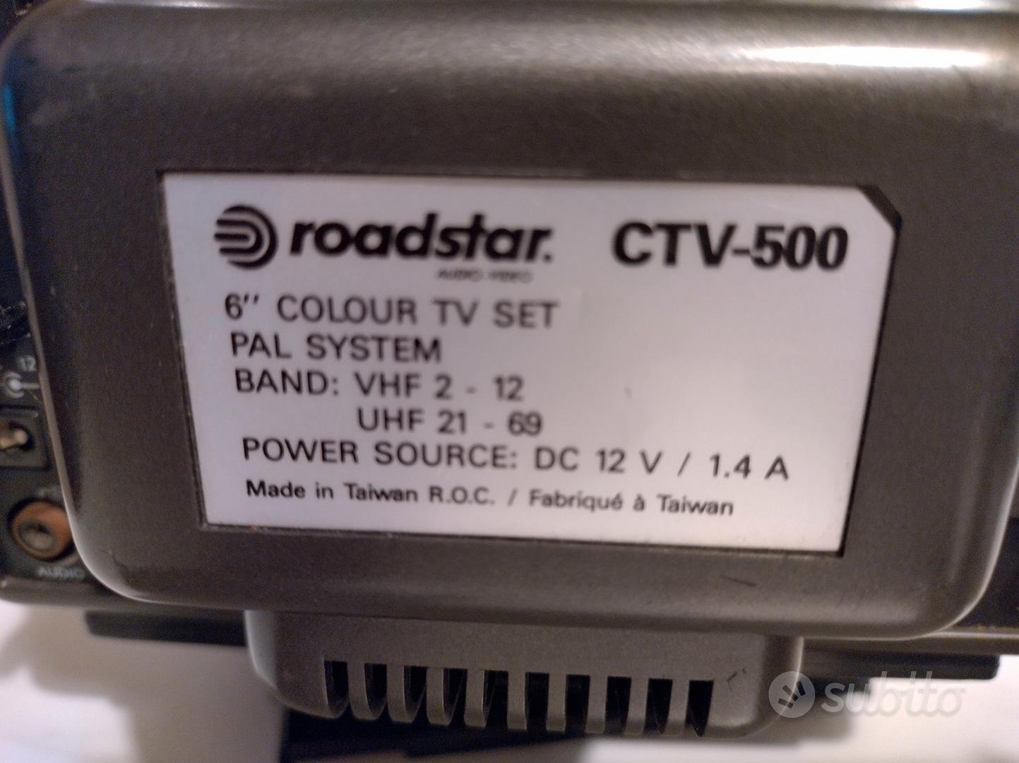 Tv Portatile Roadstar TV400N + Telecomando e Cavi – AUC5825 – Ale