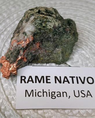 minerale  rame nativo 