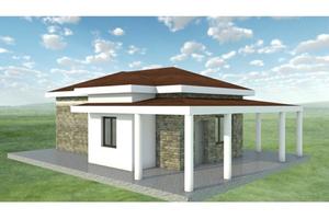 Villa + terreno con progetto