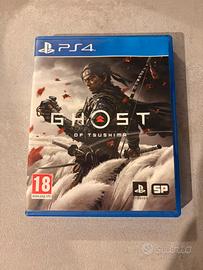 Ghost Of Tsushima- PS4 ottime condizion-non usato
