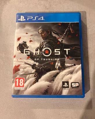 Ghost Of Tsushima- PS4 ottime condizion-non usato
