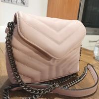 Borsa a tracolla trapuntata