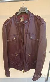 completo da moto in pelle IXS vintage tg.60