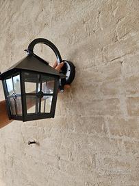 Due lampade ferro batturo nuove