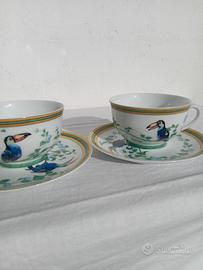Hermès Tazza da Thè con Piattino Hermes Antiquaria