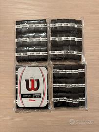 Wilson Overgrip 60 Pezzi Neri Tennis / Padel