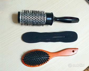 Spazzola termica e chignon