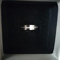 anello argento uomo  nuovo mis 22 con confezione 