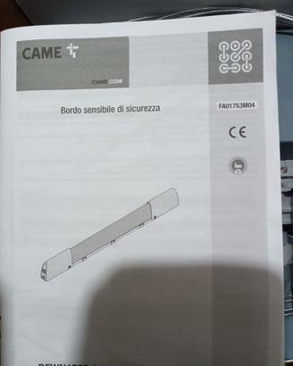 ricambi bordo sensibile di sicurezza Came