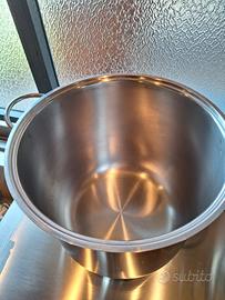 Set 2 pentole acciaio